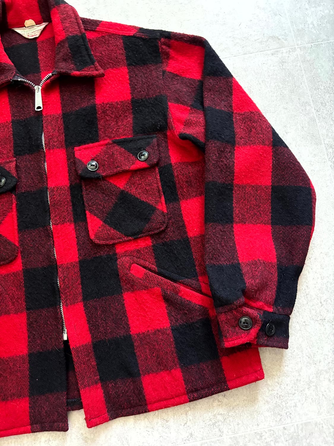 60's Penney’s Foremost 울 헌팅 자켓 100 상품이미지4