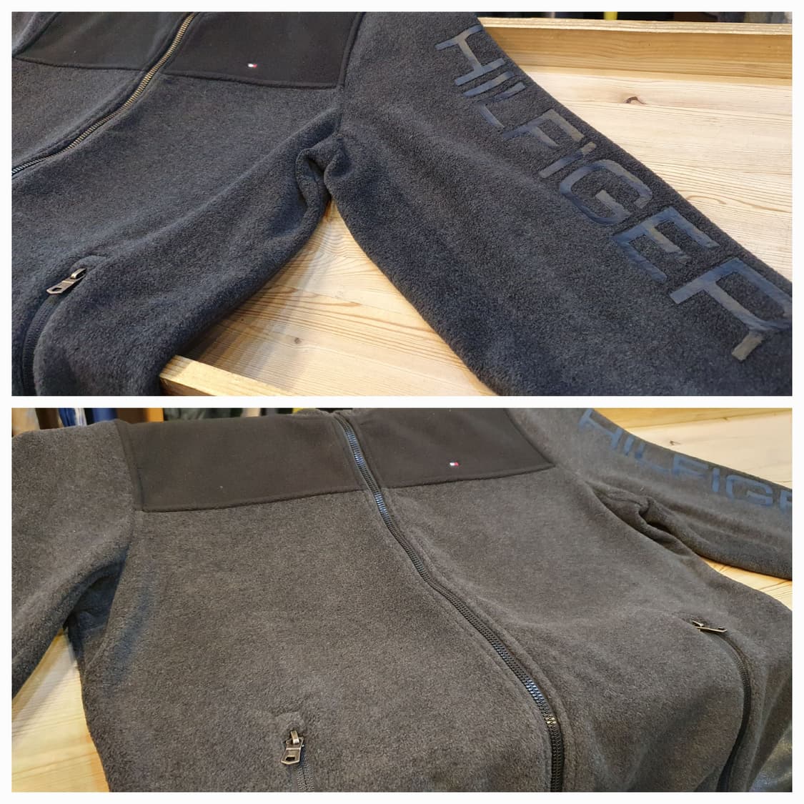 (새상품)100.타미 후리스 후드자켓 상품이미지5