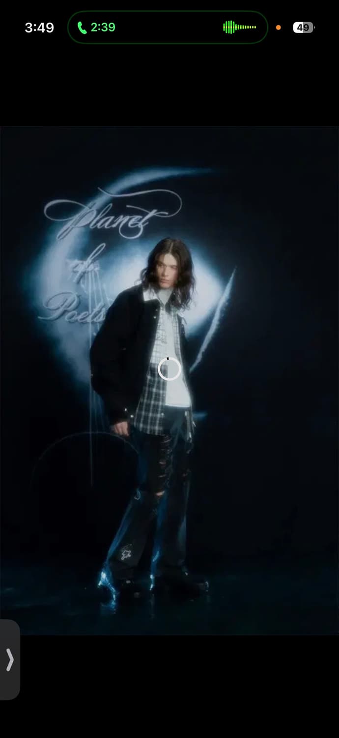 C2H4 오버사이즈 투톤 블랙&화이트 플란넬셔츠/ M 상품이미지6