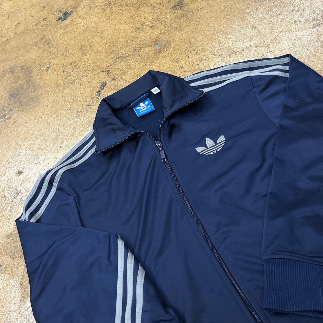 아디다스 네이비 그레이 구파 져지 트랙탑 90 상품이미지1