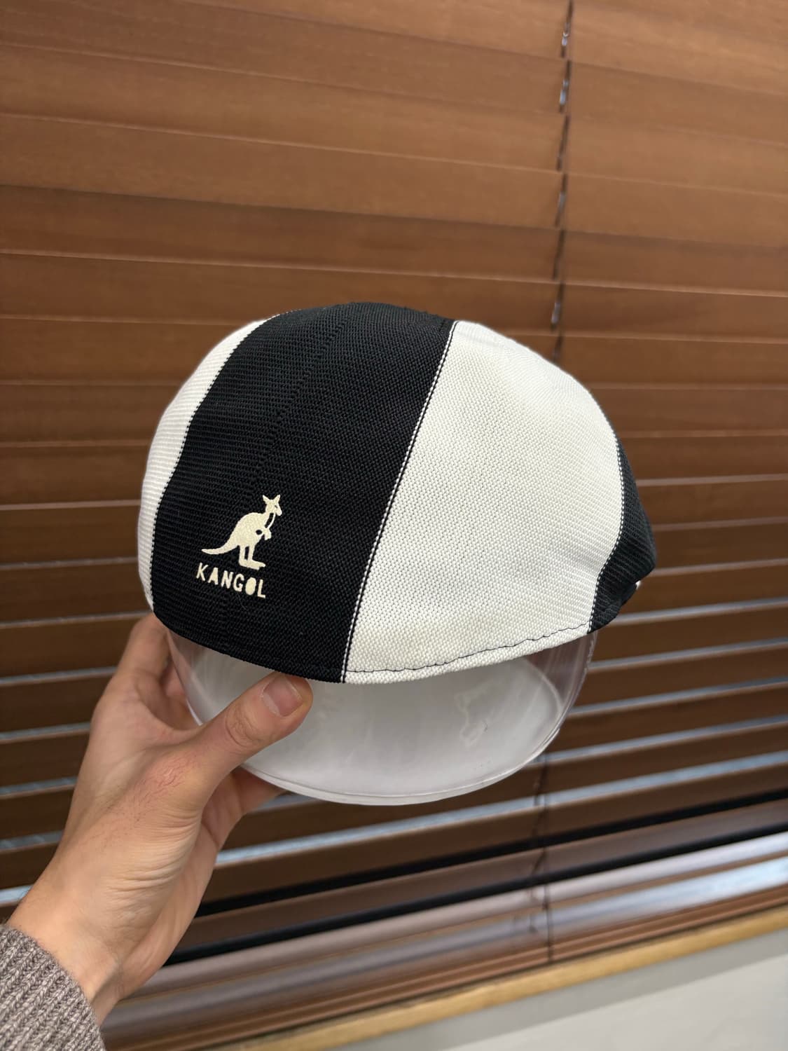 캉골 체커보드 헌팅캡 상품이미지1