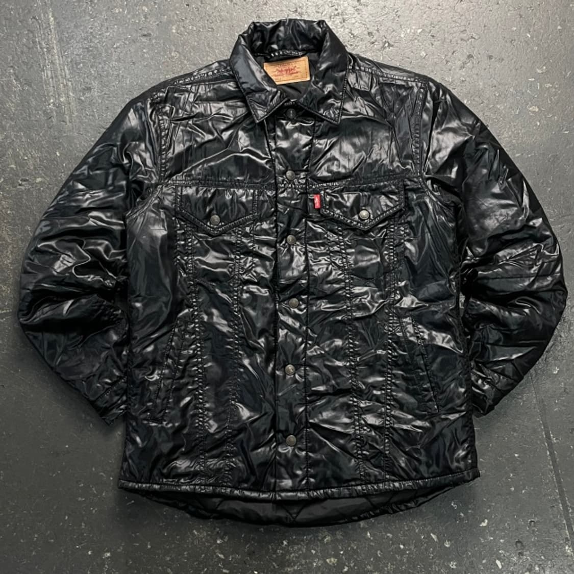 100 리바이스 재팬 트러커 패딩 자켓 상품이미지1