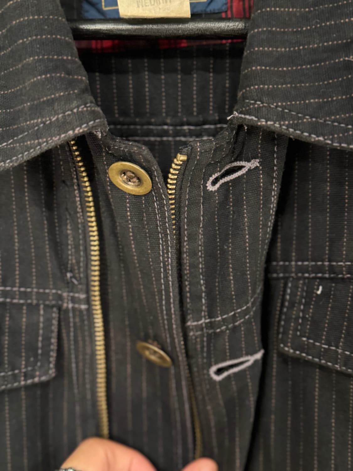 Woolrich 울리치 스트라이프 트러커 자켓  상품이미지6