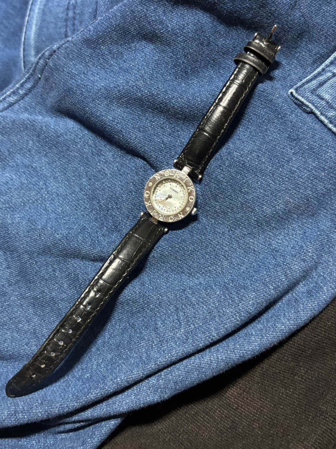 vintage noriko leather watch 상품이미지2