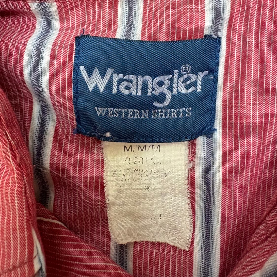 랭글러 Wrangler 레드 스트라이프 웨스턴 셔츠 상품이미지7