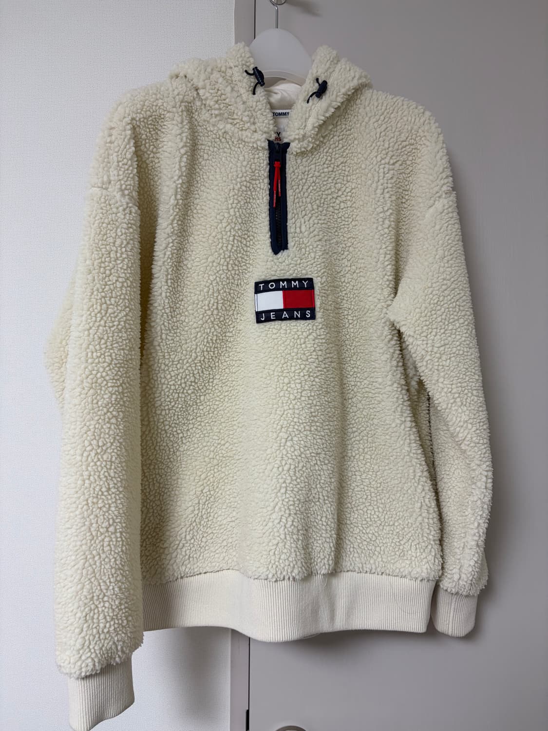 타미힐피거 셰르파 양털 하프집업 상품이미지1