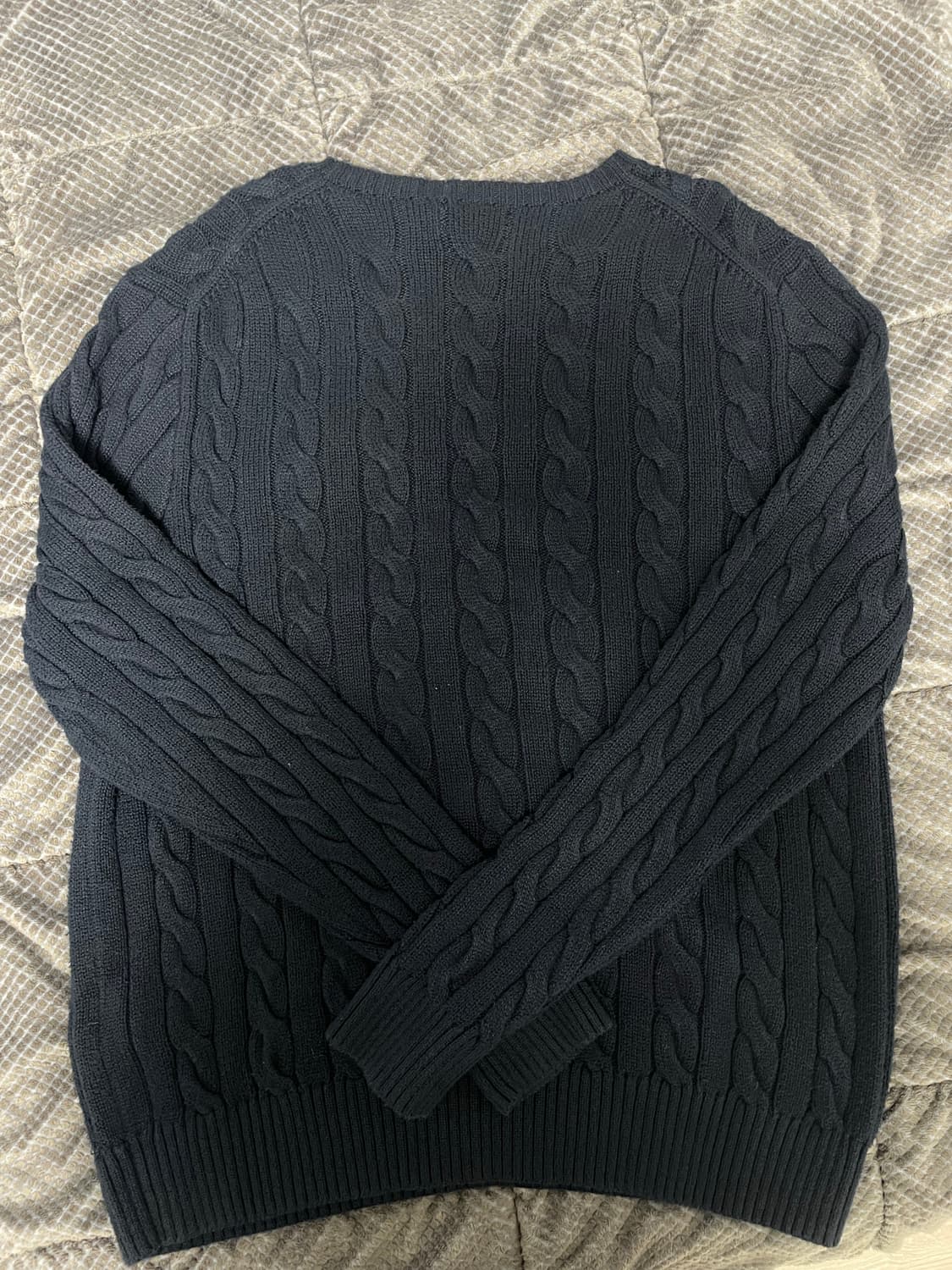 폴로 케이블 니트 L(매장QR정품) 상품이미지6