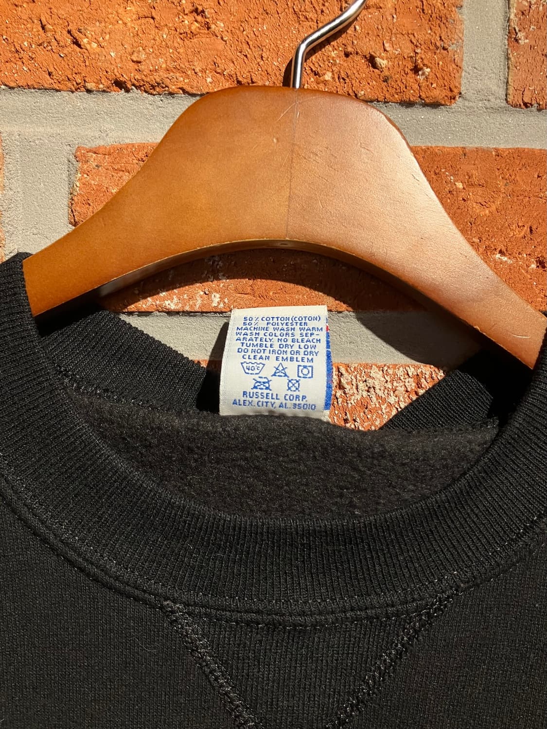 90s USA 빈티지 러셀 플레인 스웻 셔츠 맨투맨 상품이미지6