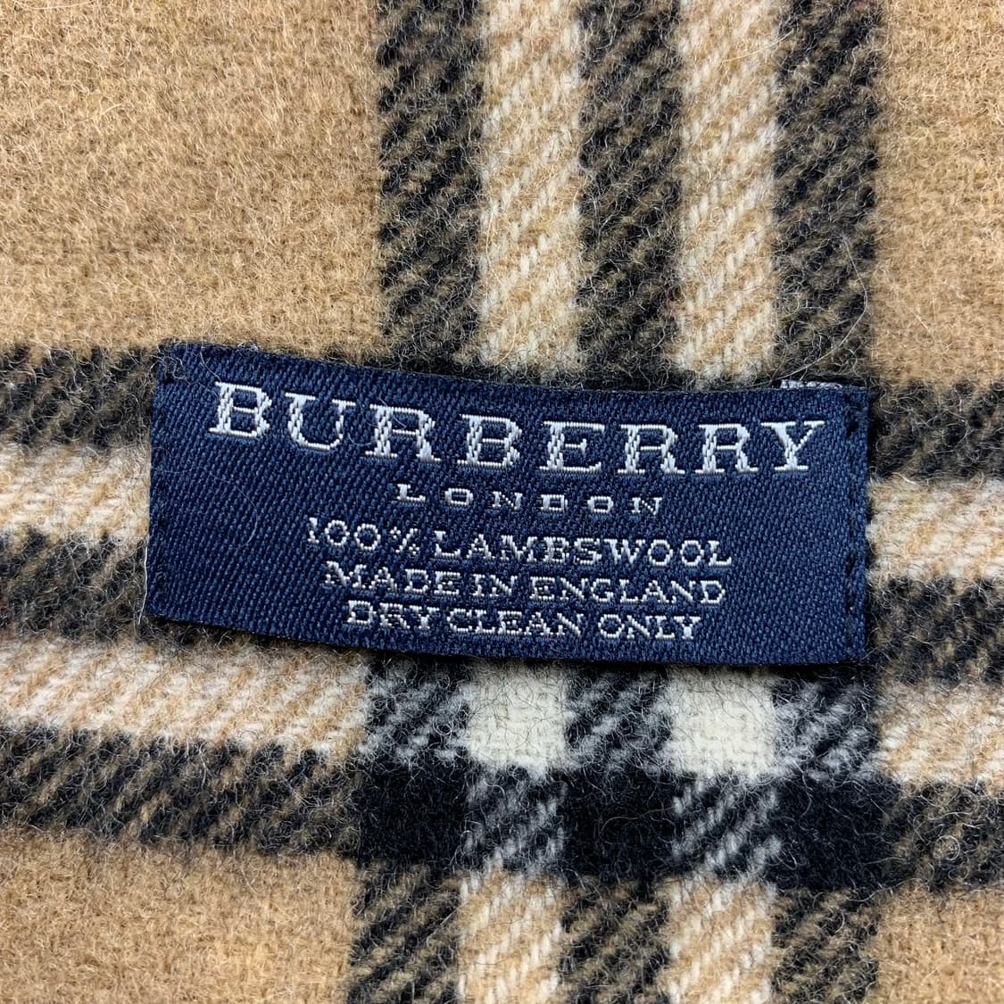버버리 베이지 노바체크 램스울 머플러 목도리 상품이미지3
