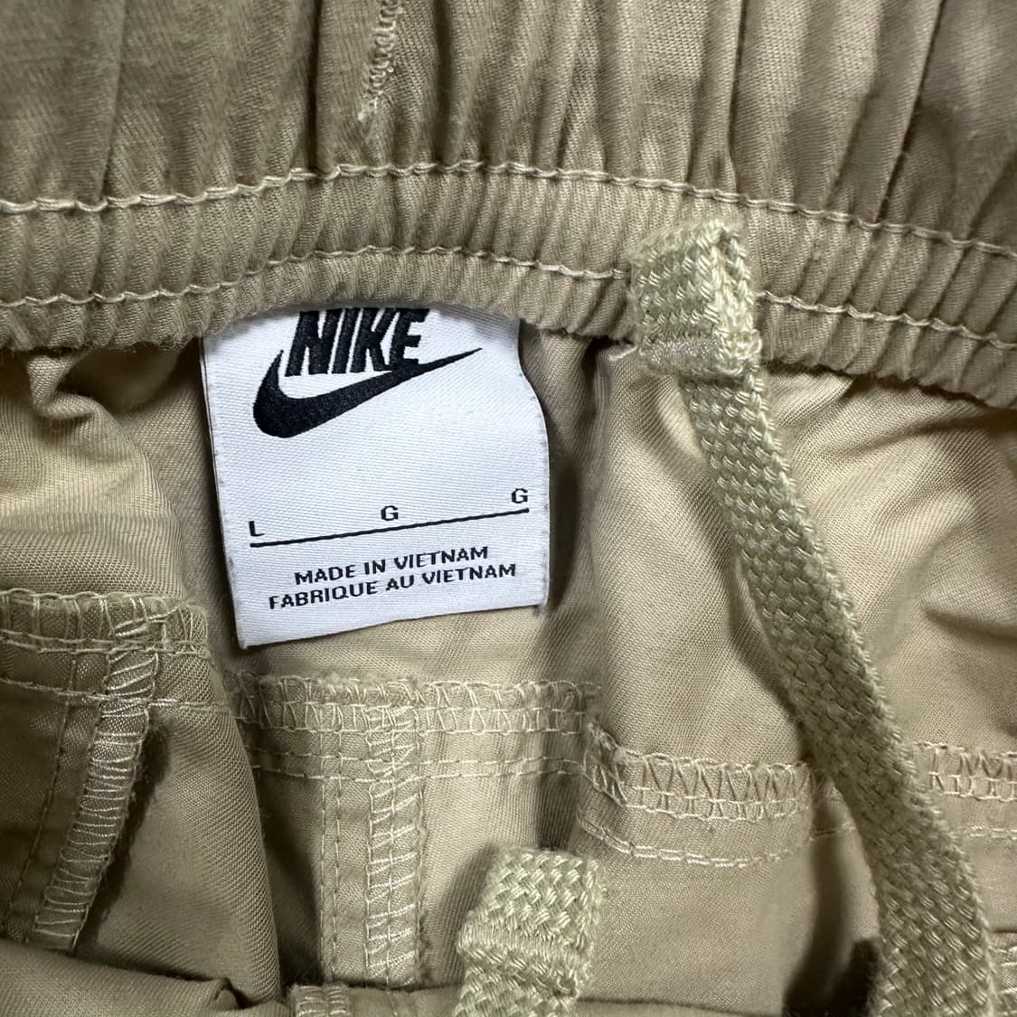 ✨ (바배) 나이키 베이지 카고 팬츠  상품이미지3