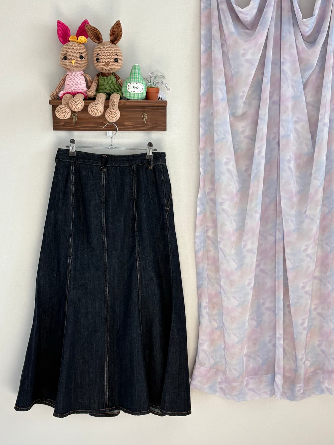 GU 데님 스커트 상품이미지3