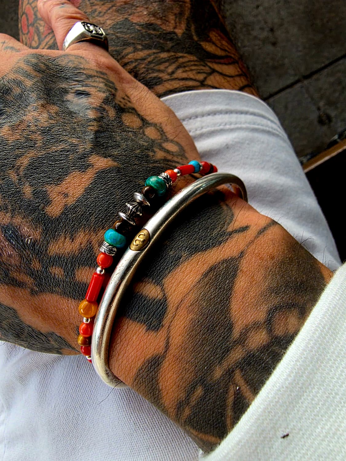 3Cross  silver 3 spirit Navajo bracelet 상품이미지5
