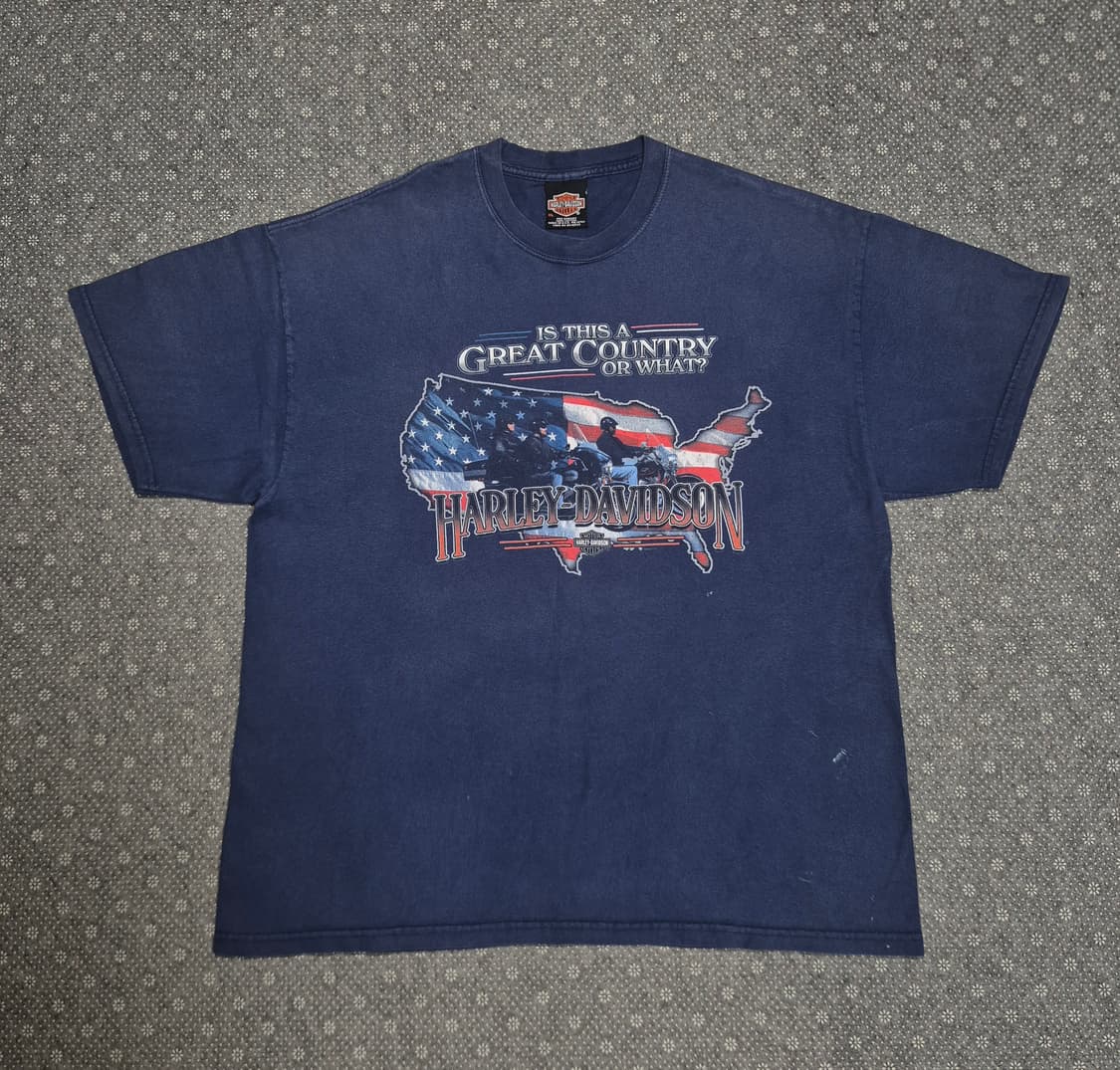 [XL]00s US made 할리데이비슨 텍사스-A10 상품이미지1