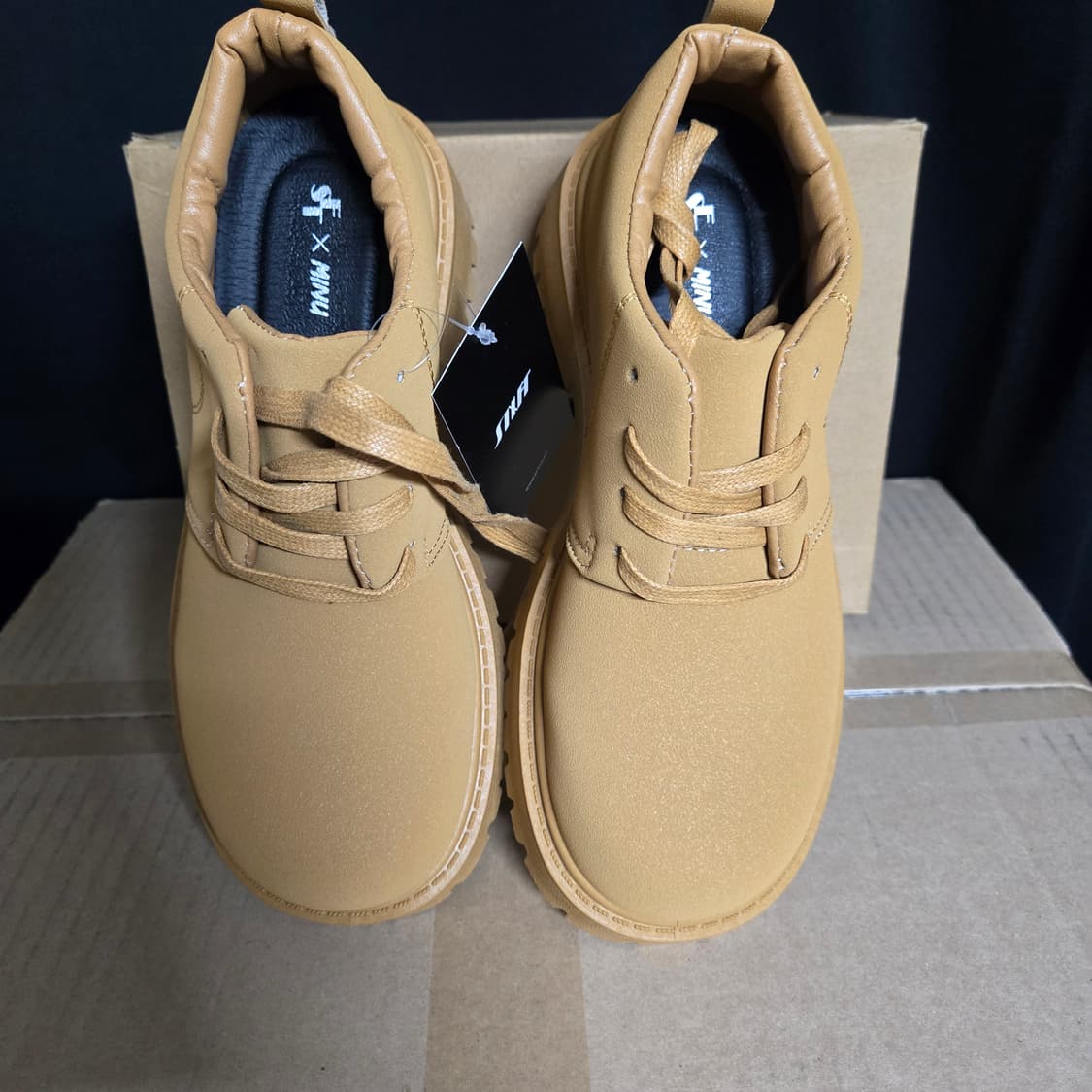 [245~250] 식스핏 볼드 더비슈즈 브라운 상품이미지2