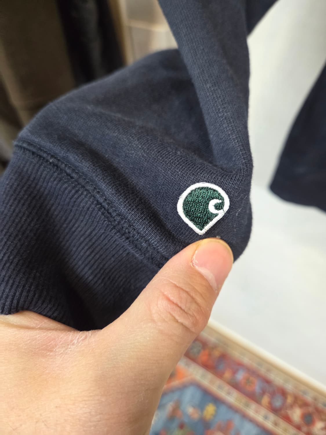 칼하트 어슬레틱 기모 후드티 L 상품이미지3