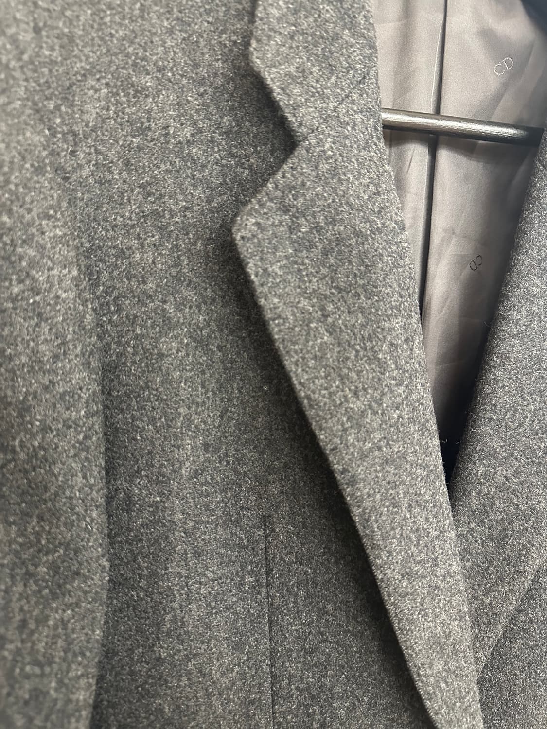 크리스찬 디올 차콜 2b 울 블레이저 자켓 상품이미지7