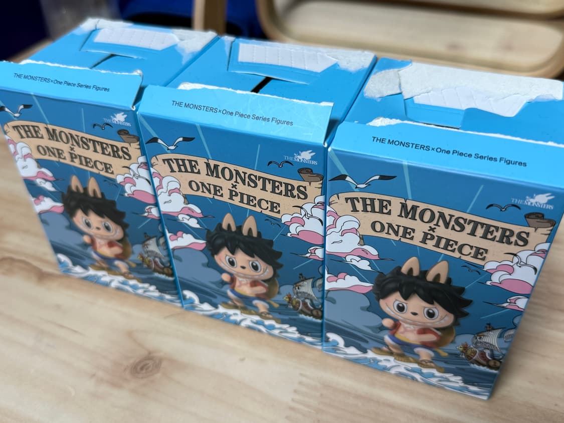 팝마트 라부부x원피스 루피, 조로, 브룩 상품이미지4