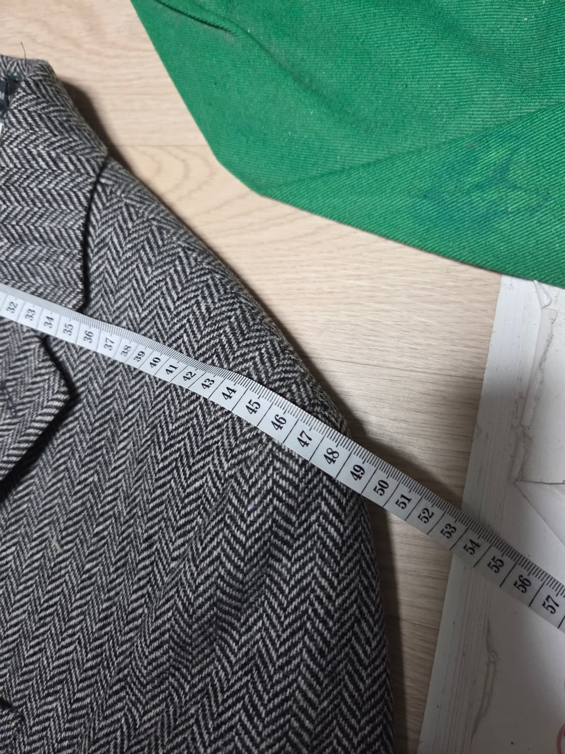 (새상품)POLO RALPH LAUREN 울  헤링본 수트 블레이저 상품이미지9