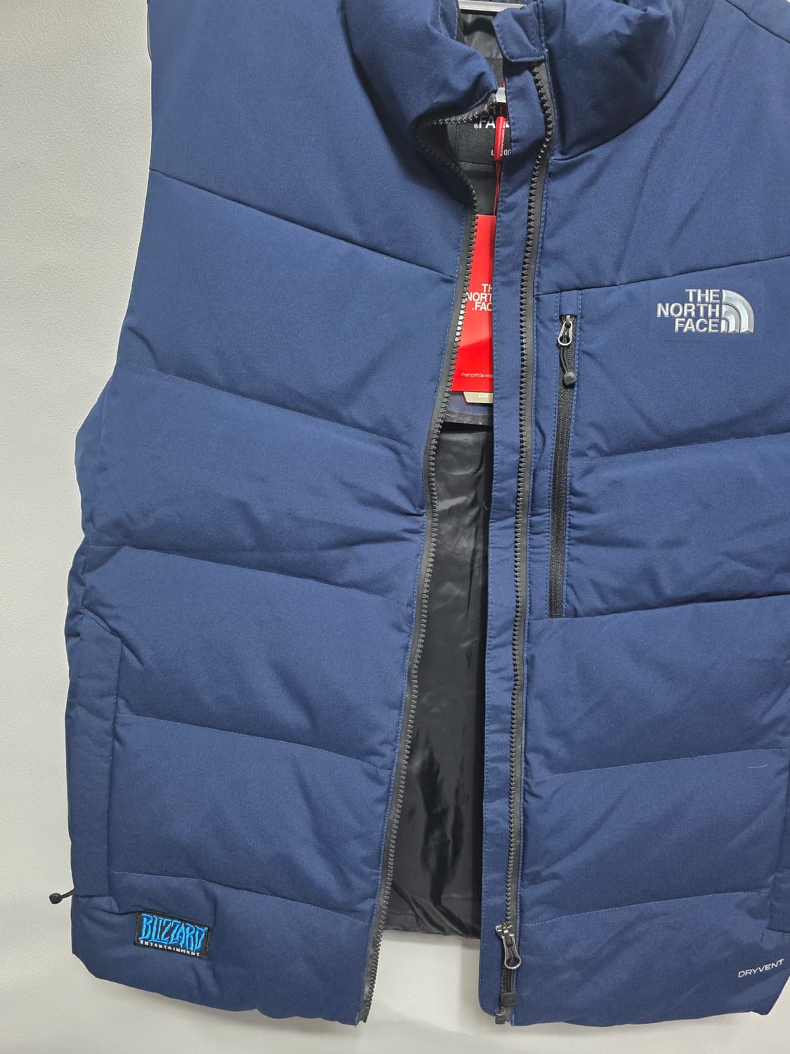 노스페이스 네이비 패딩 조끼 상품이미지4