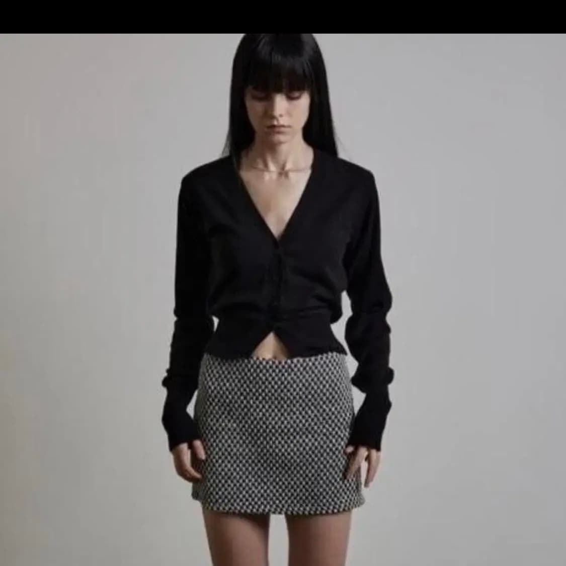 보헤미안서울 트위드 스커트 상품이미지2