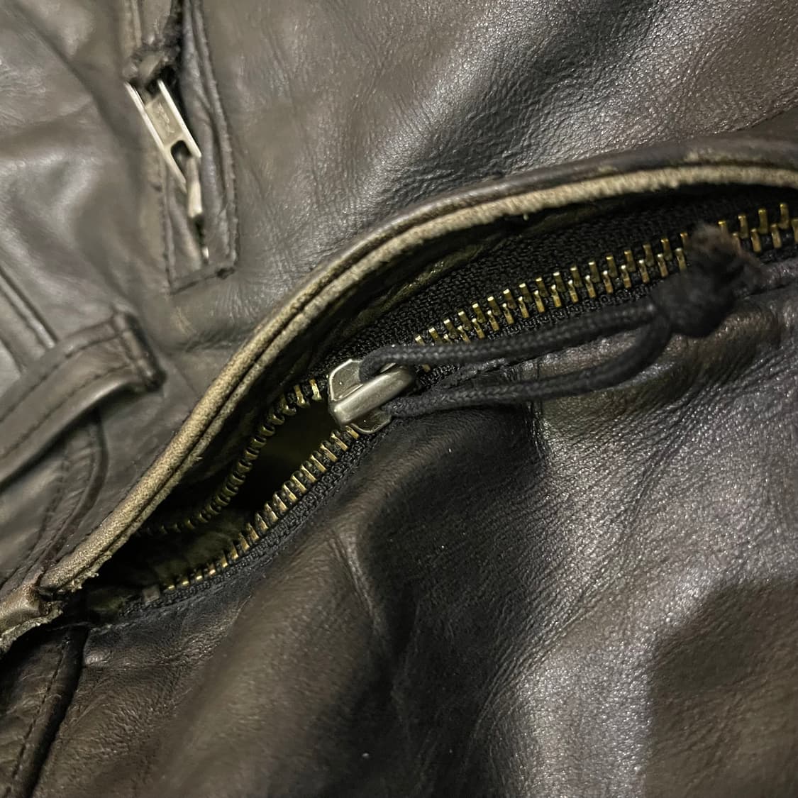 폴로 바이커 레더팬츠 상품이미지4