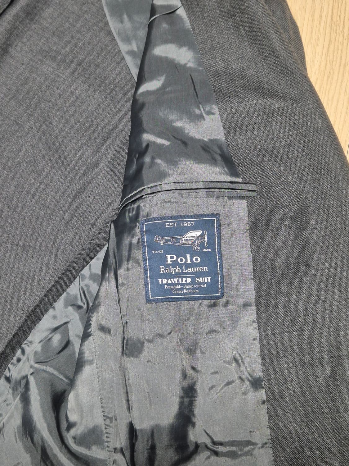 폴로 랄프로렌 트레블러 그레이 울 자켓 상품이미지5