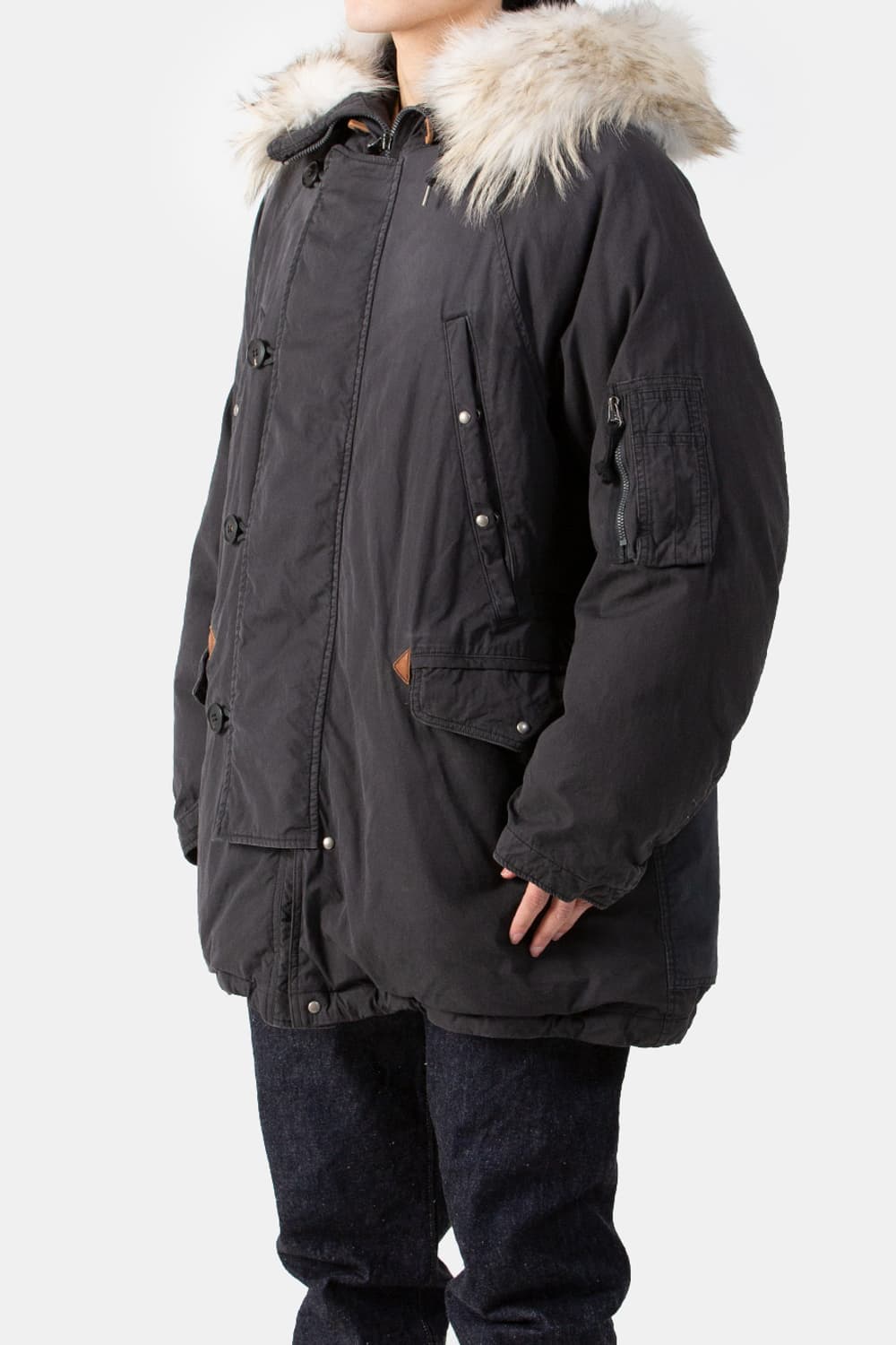 [2] 비즈빔 22AW 발데즈 다운 코트 (블랙) 상품이미지2