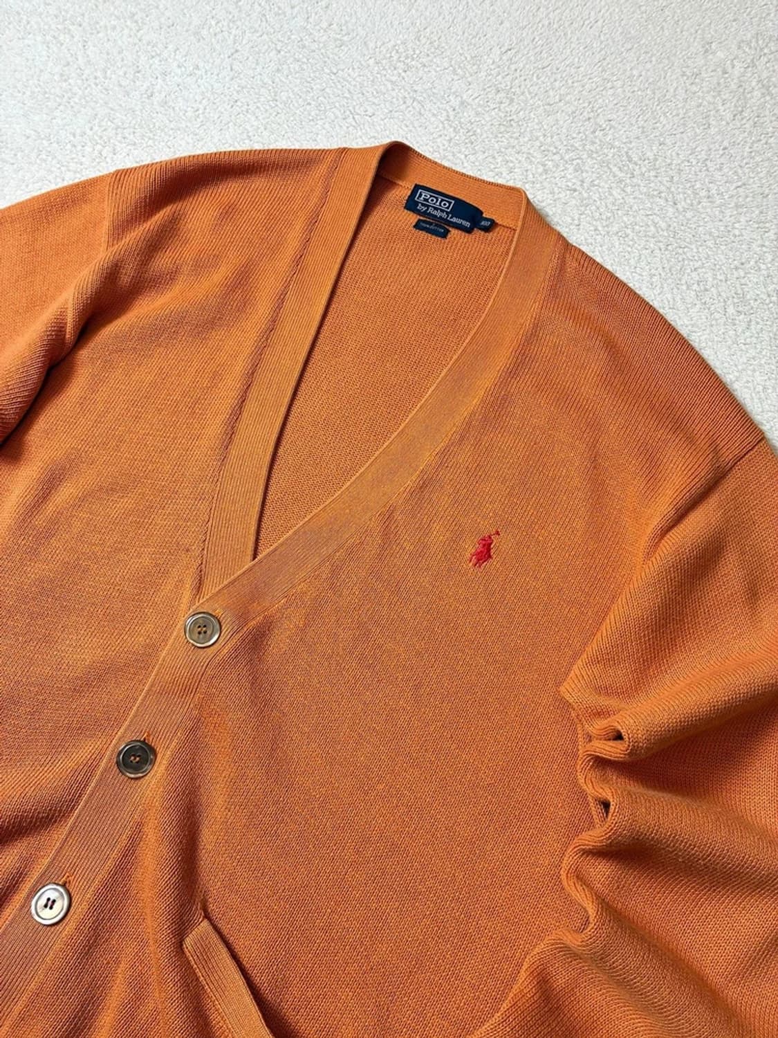 폴로 랄프로렌 90's 헤리티지 헤비코튼 니트 가디건 PN7223 상품이미지2