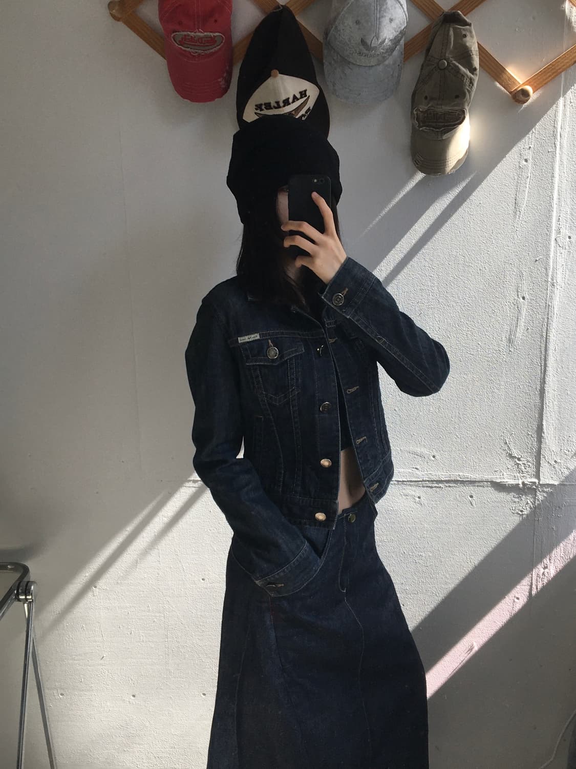 빈폴 크롭 데님자켓 상품이미지2