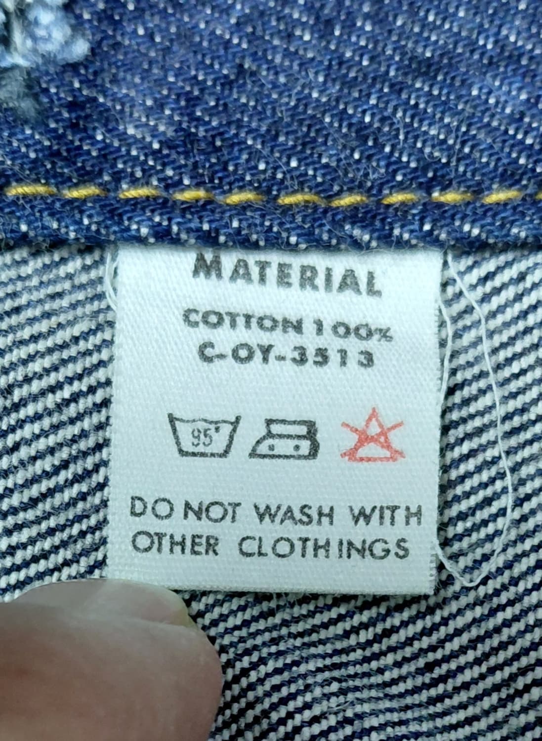 빅존(Big John) 3세대 데님 트러커 자켓 S (무료배송) 상품이미지6