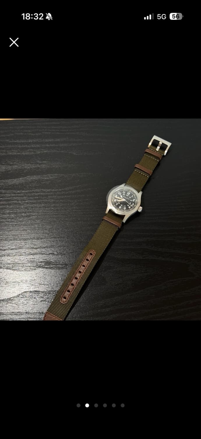 해밀턴 카키 필드 메커니컬 38mm 다크 다이얼 새제품 상품이미지4