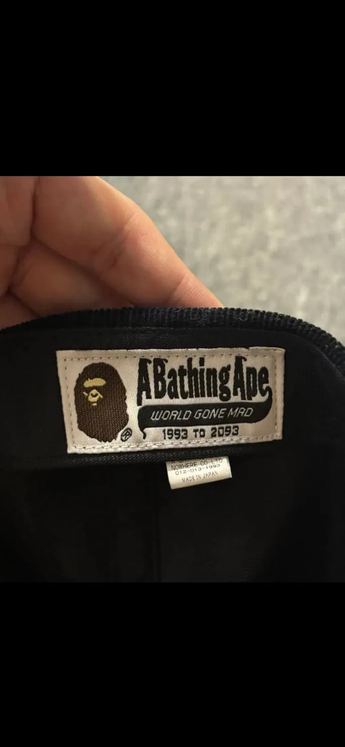 베이프 코듀로이 볼캡 상품이미지3