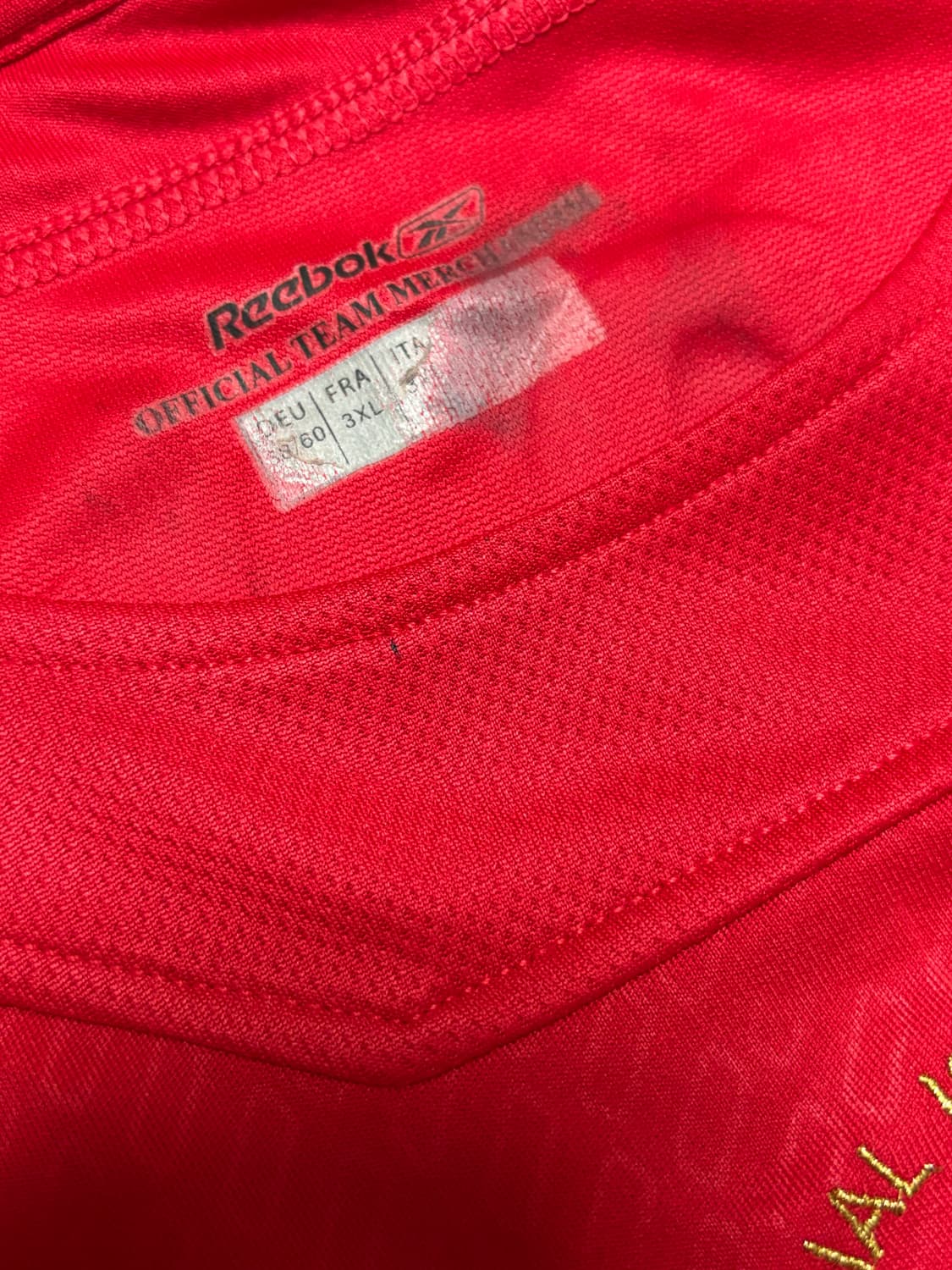 리복 04 06 리버풀 홈 알론소 이스탄불의 기적 유니폼  상품이미지6