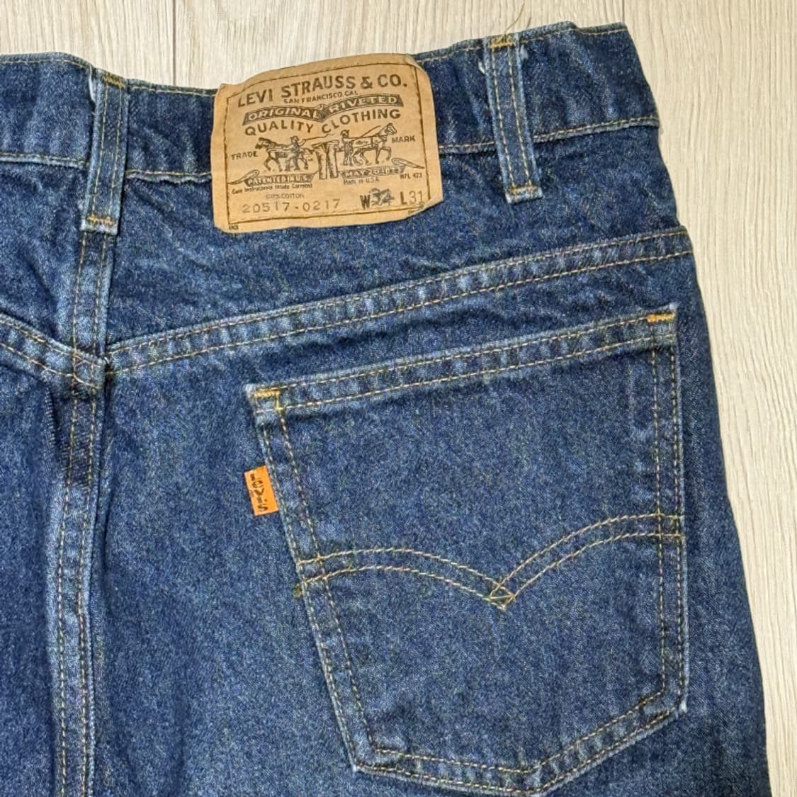 리바이스 517 20517 0217 80s USA 빈티지 부츠컷 데님 상품이미지6