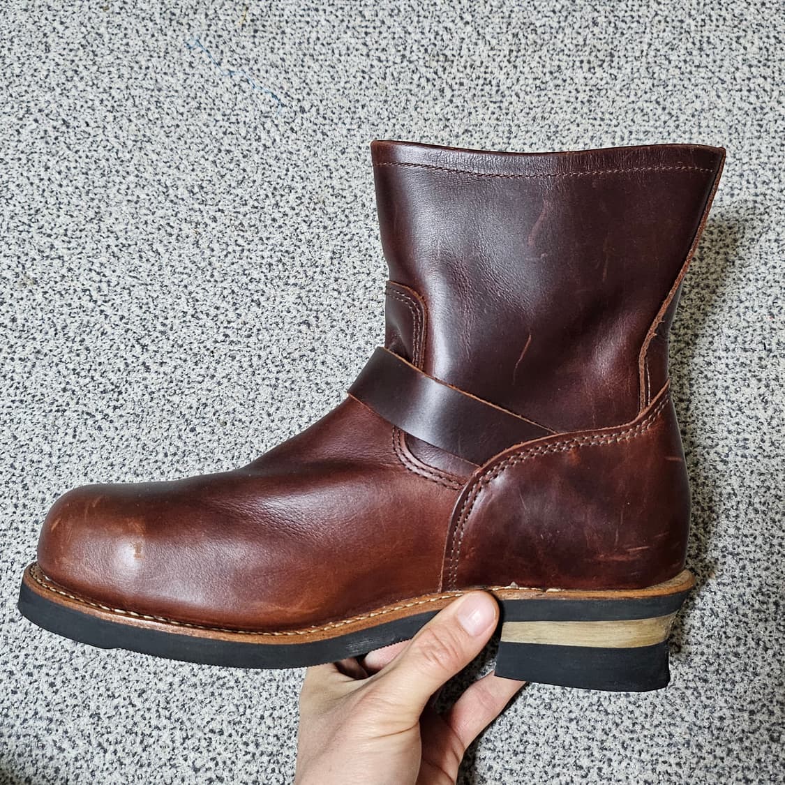 [260] 호킨스 Hawkins 엔지니어부츠 브라운 신품 상품이미지5