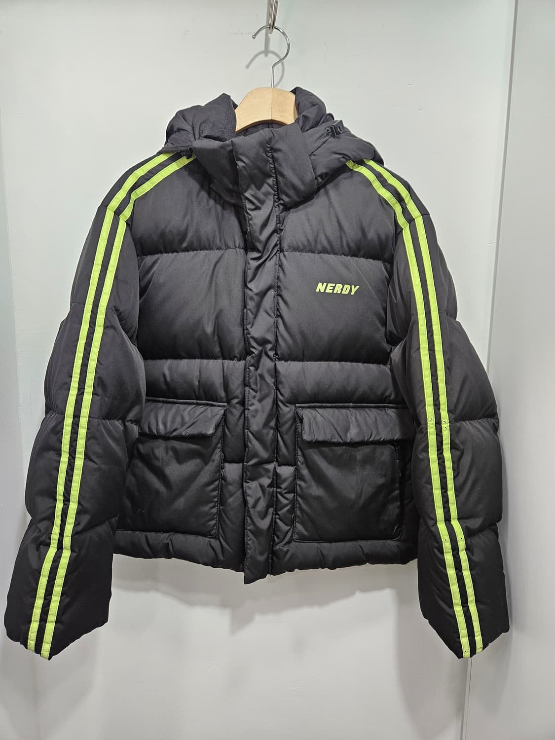 널디(NERDY) 2022FW 엔와이 공용 덕다운패딩  상품이미지2