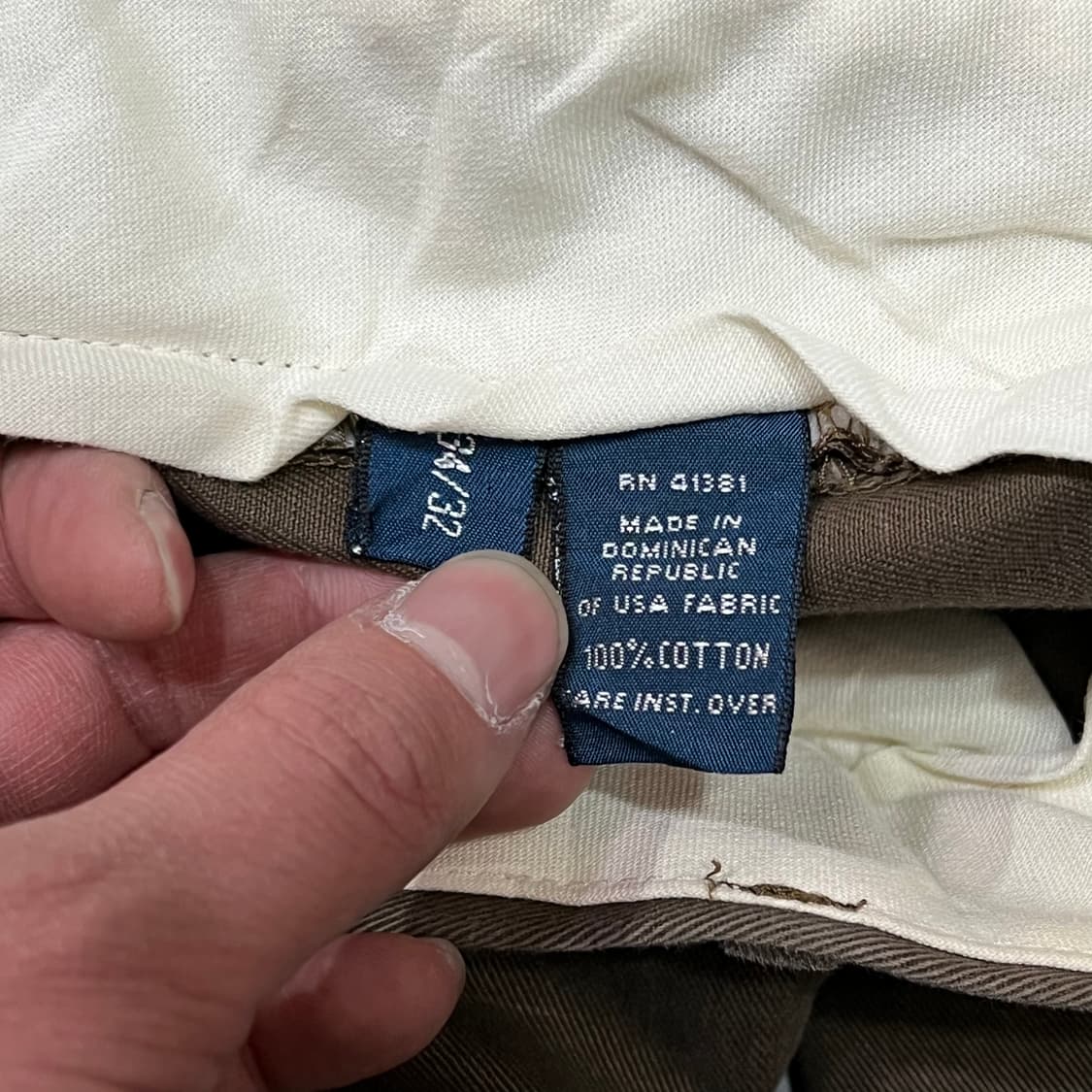  폴로랄프로렌 브라운 투턱 치노팬츠 y15526 상품이미지6