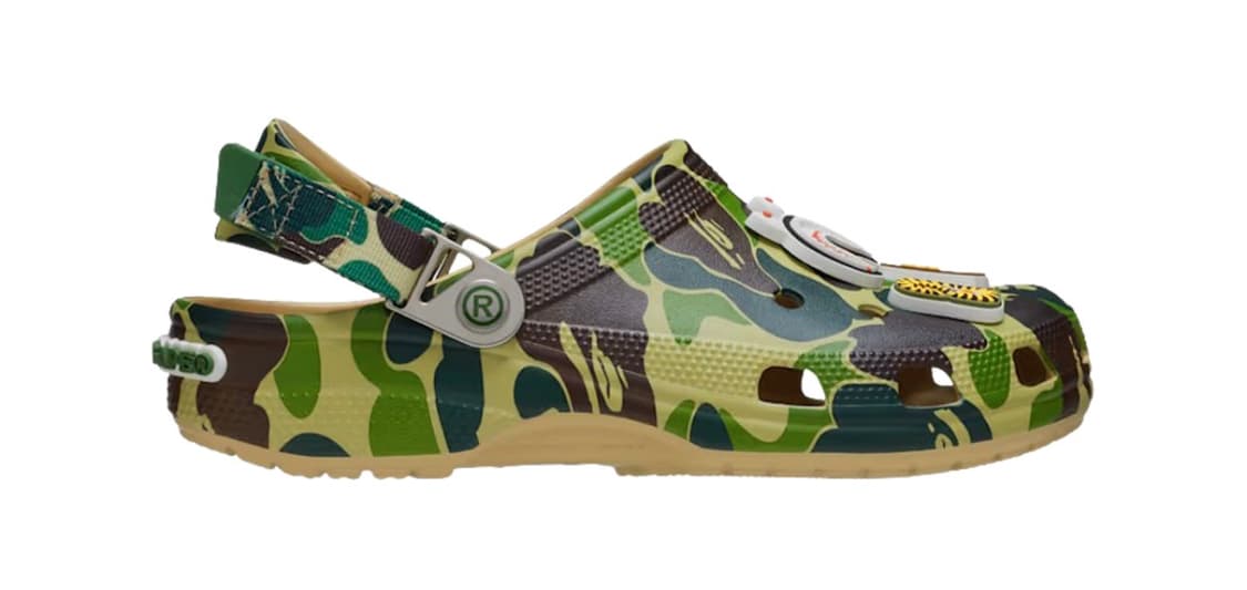 크록스 x 베이프 클래식 클로그 차이 상품이미지2