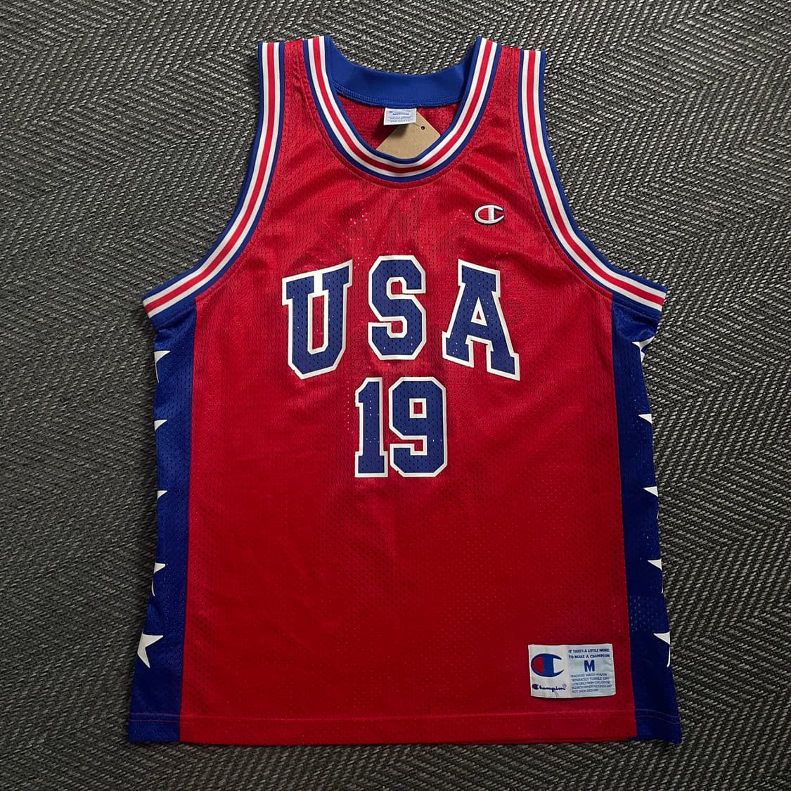 챔피온 USA 올드스쿨 스윙맨 빅로고 져지o 4623 상품이미지1