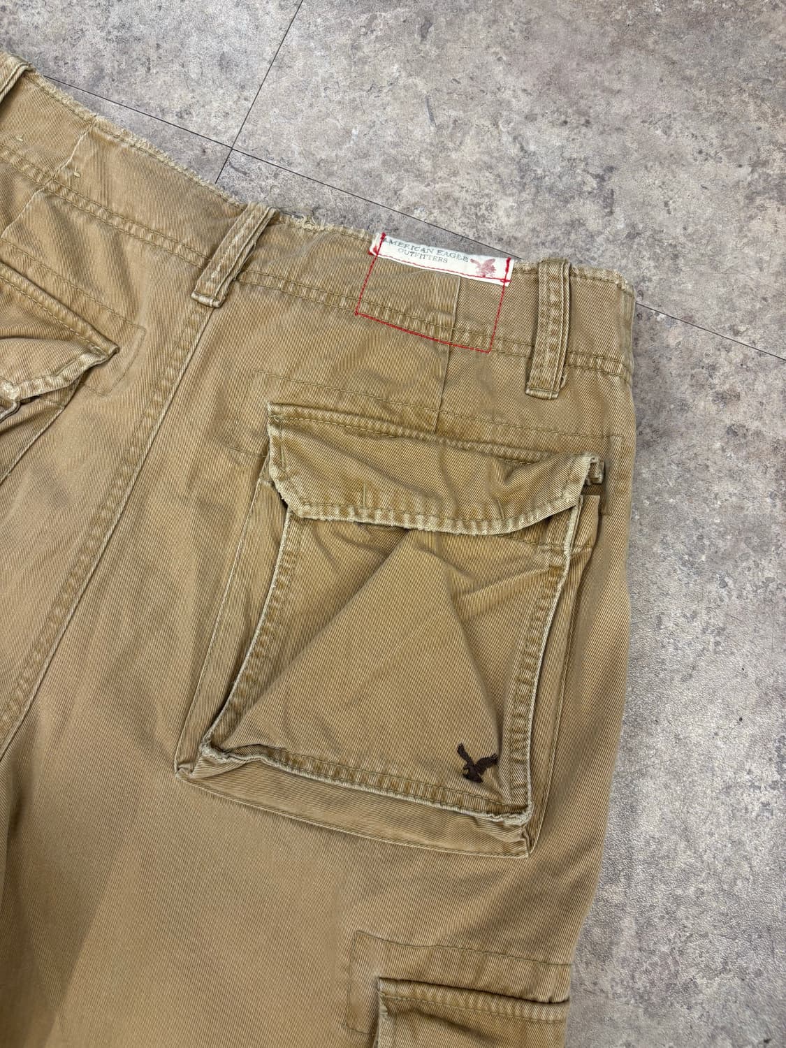 american eagle 베이지 카고 반바지 #csz213 상품이미지5