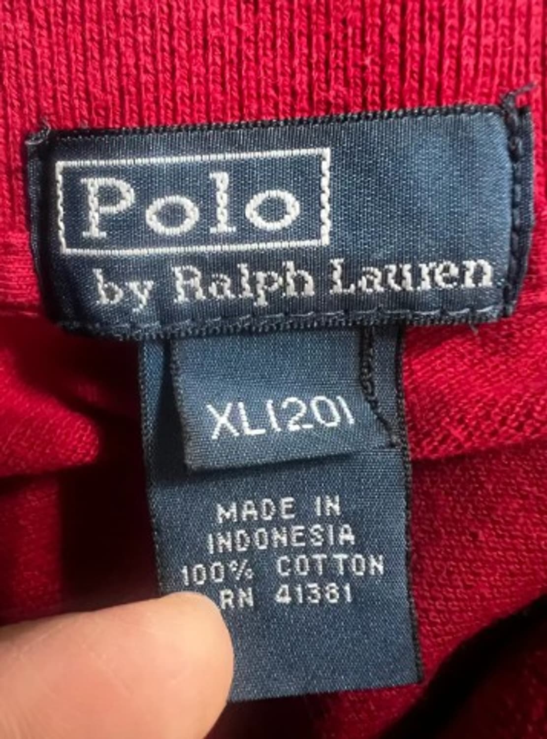 폴로랄프로렌 남성 PK카라티셔츠 XL 상품이미지6