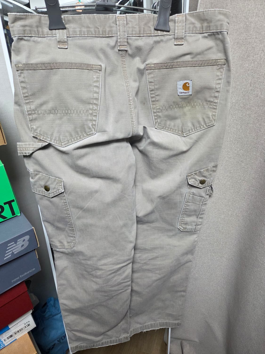 칼하트 USA 데저트 탄 립스탑 카고 더블니 워크팬츠
34사이즈 상품이미지8