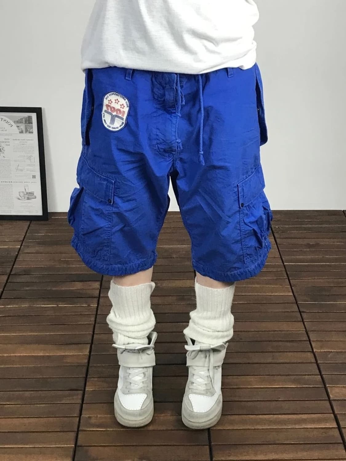 Polo Jeans Co Blue Cargo Shorts 상품이미지3