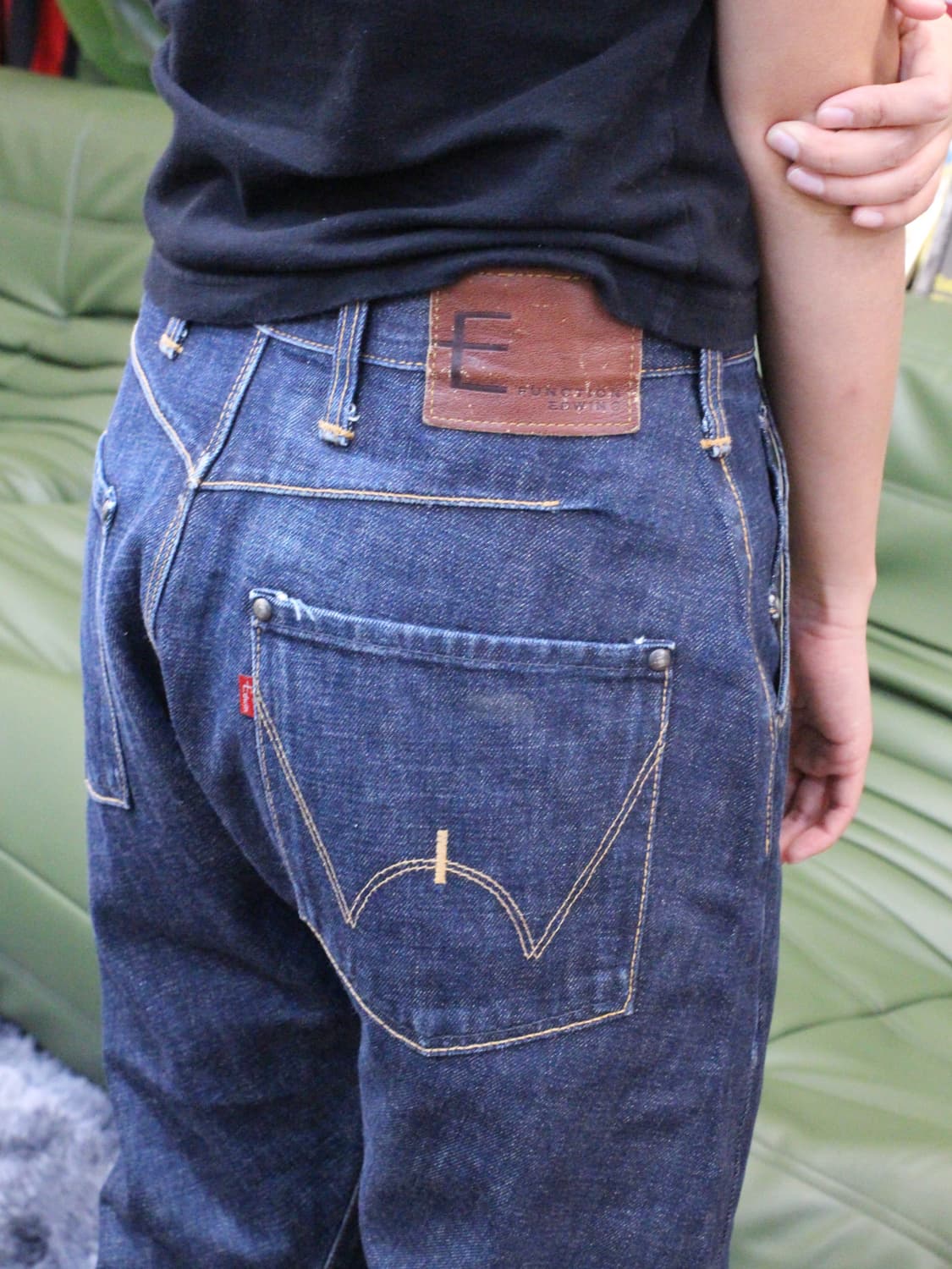 2000s 에드윈 E펑션 엔지니어드진 상품이미지3