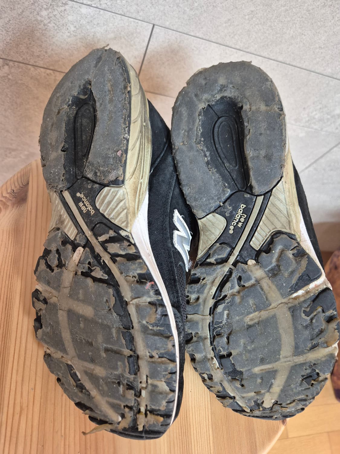 뉴발란스 993 블랙 8반 265cm 신발 상품이미지10