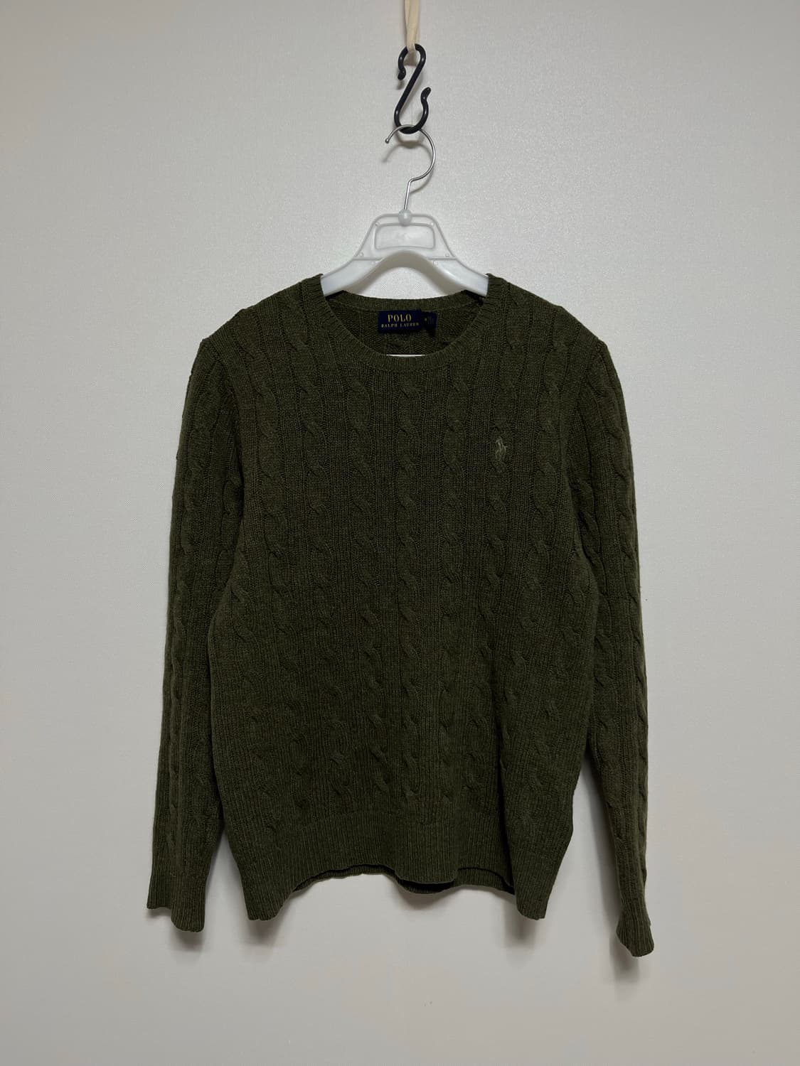 폴로 랄프로렌 케이블 니트 m 상품이미지1