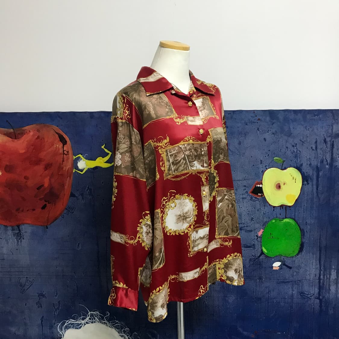 B8) Japan vintage blouse 상품이미지2
