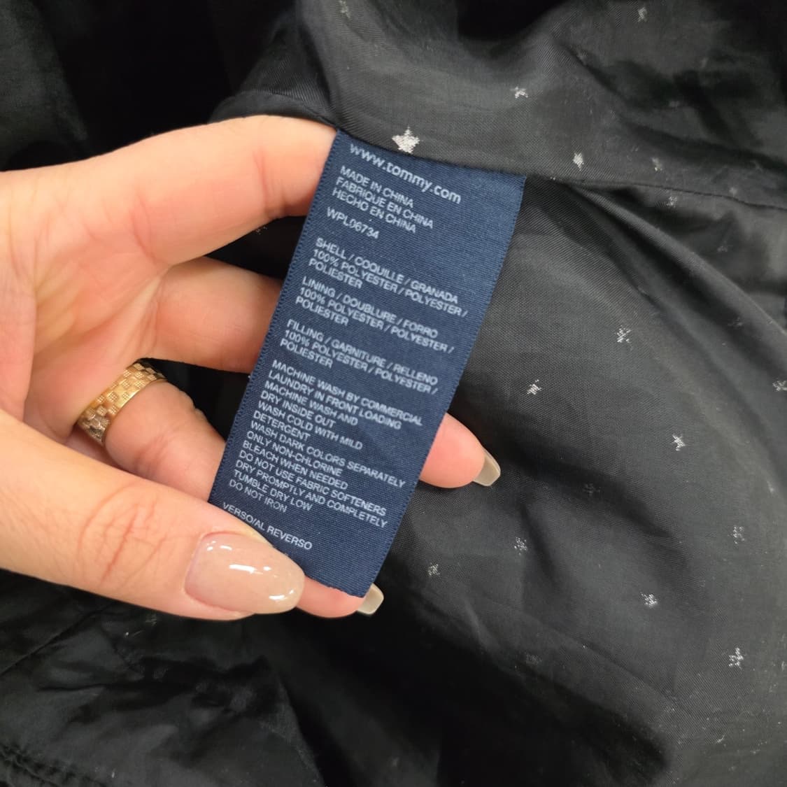 [M/M] 타미힐피거 키즈 퀄팅 패딩 0210J 상품이미지4