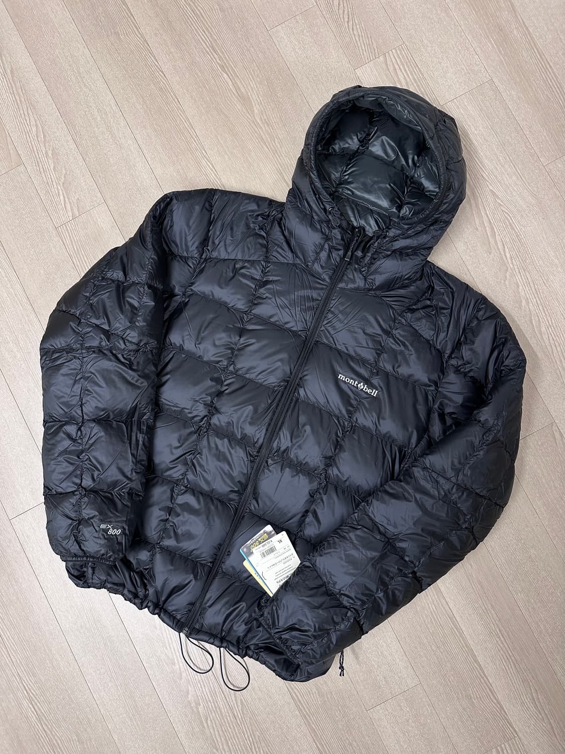 몽벨 슈페리어 다운 파카 블랙 XL 새상품 상품이미지1