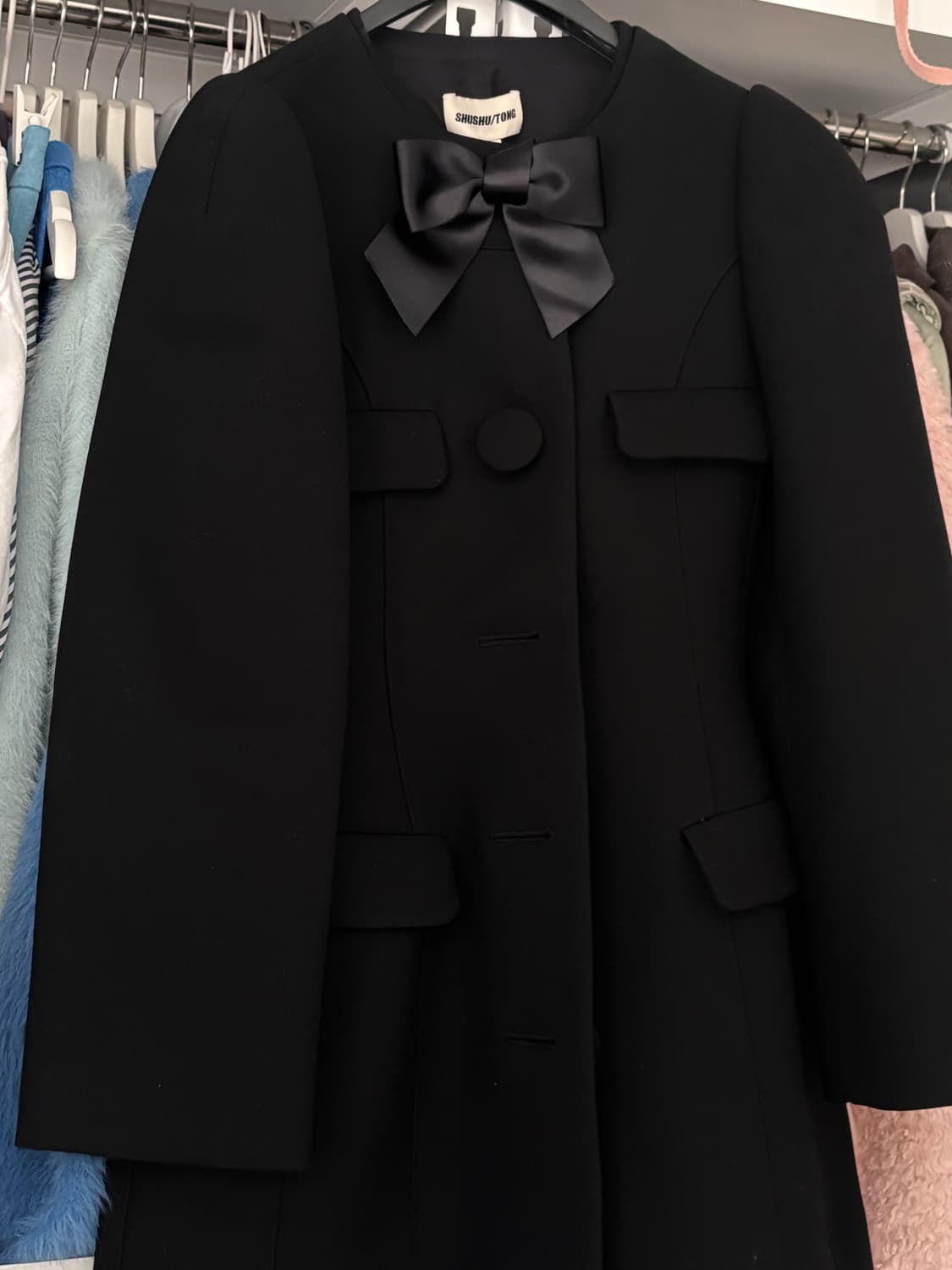 슈슈통 shushutong 자켓 원피스 (블랙/6/S) 상품이미지3